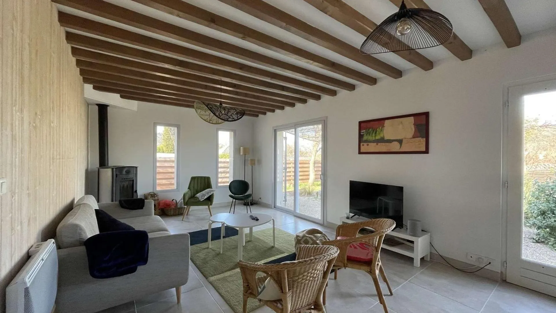 Villa T5 Avec Piscine Privee, Proche Riviere, Wifi - Fr-1-382-218 Vallon-Pont-dʼArc Fransa